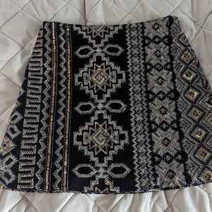 Abercrombie & Fitch Sequin Mini Skirt